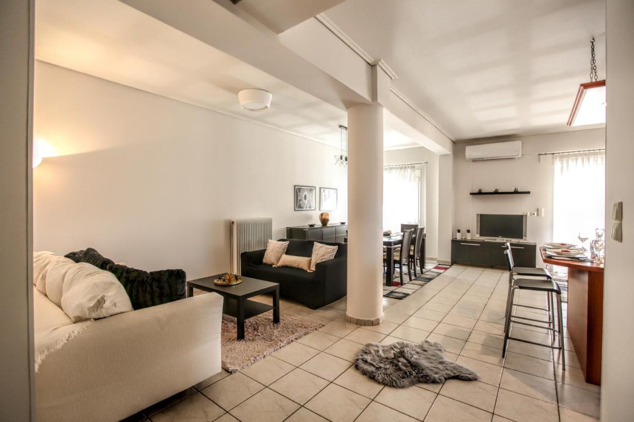 Grand Meteora Central Luxury Apartment 칼람파카 외부 사진
