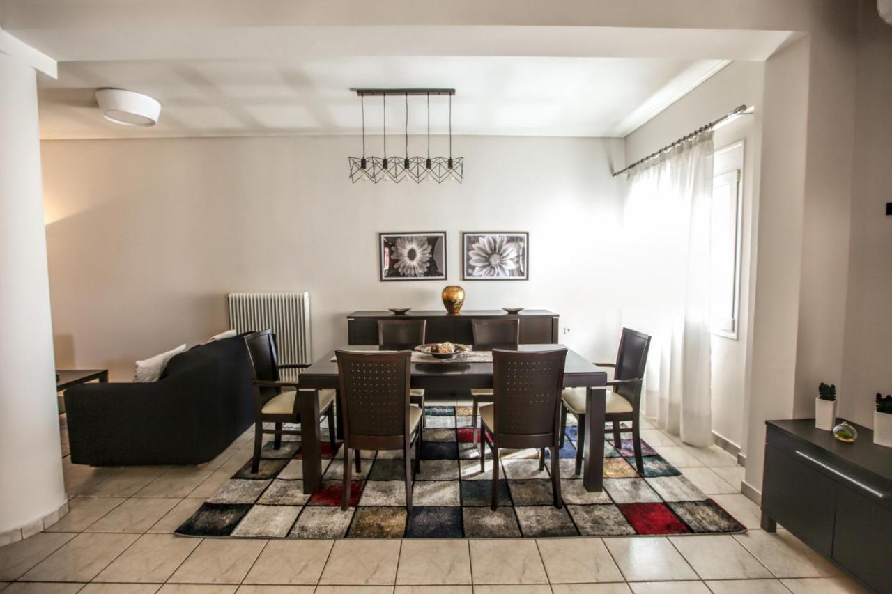 Grand Meteora Central Luxury Apartment 칼람파카 외부 사진