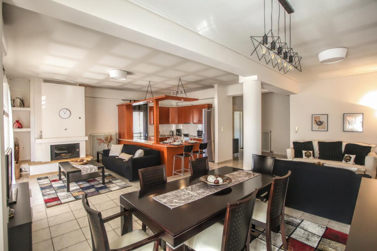 Grand Meteora Central Luxury Apartment 칼람파카 외부 사진