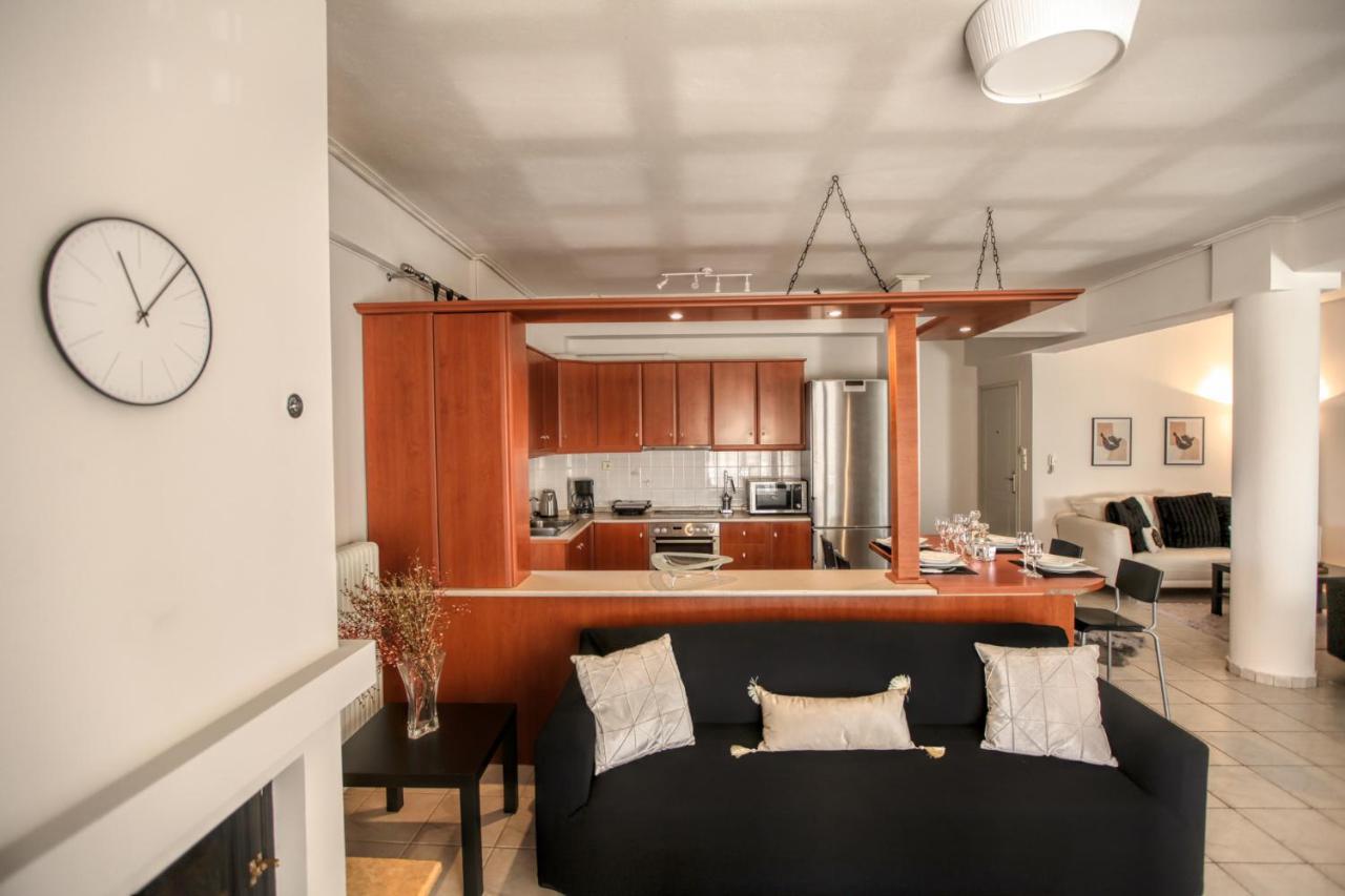 Grand Meteora Central Luxury Apartment 칼람파카 외부 사진